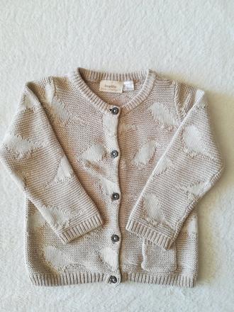 Platený svetrík na gombíky, veľ. 86/92, lupilu,92