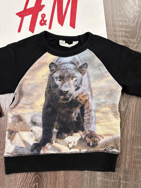H&m štýlová mikina 98/104, h&m,98