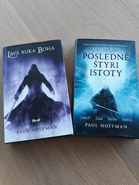 Knihy ľavá ruka boha 1. a 2. časť - paul hoffman,