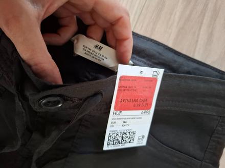 Nové, ľahké, bavlnené nohavice, veľ. 146, h&m,146