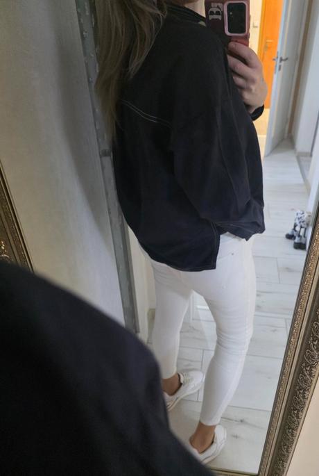 Oversize bundicka na chladnejšie letné dni, mango