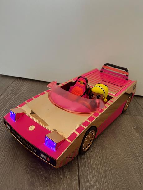 Lol surprise car pool coupe kabriolet, 