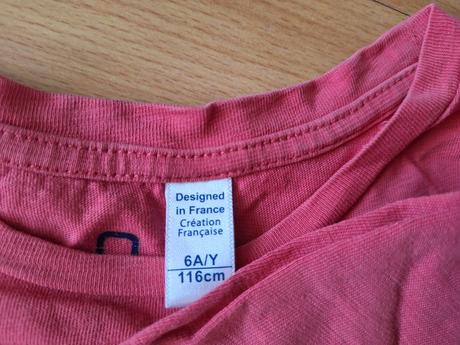 Tričká s krátkym rukávom, 116