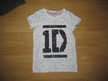 Bielo šedé tričko v. 140, next,140