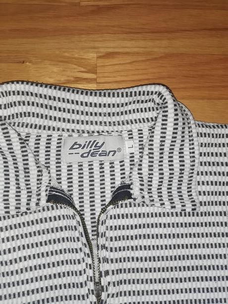 Pánsky pruhovany pulover, l