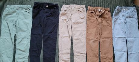 Nohavice h&m chlapec 134, h&m,134