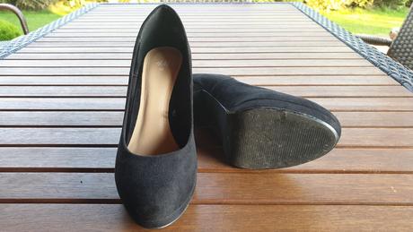 Semišové lodičky zn. hm veľkosť č. 36, h&m,36