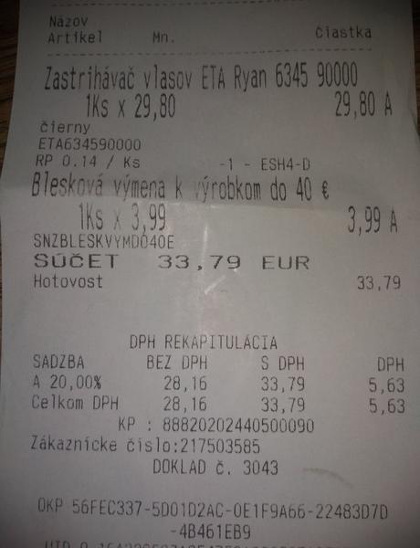 Zastrihávač vlasov, 