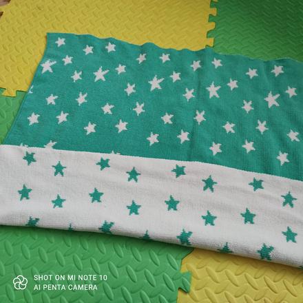 Obojstranna deka použita len 2x 73x 93 cm,