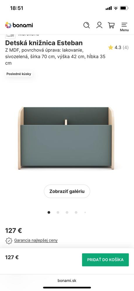 Detsky nábytok marckeric, 