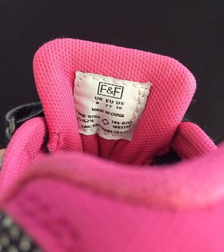 Tenisky dievčenské f&f č.27, vd -17cm, f&f,27