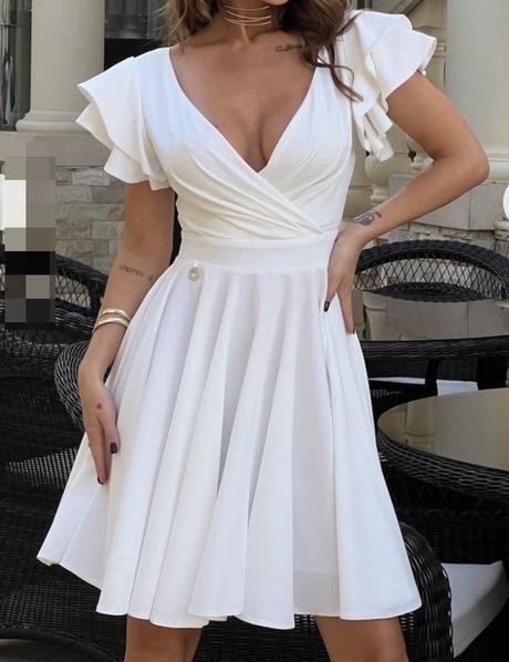 Biele šaty, xs