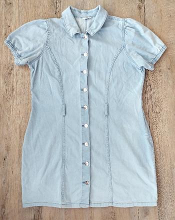 Svetlé denimové šaty, only,xl