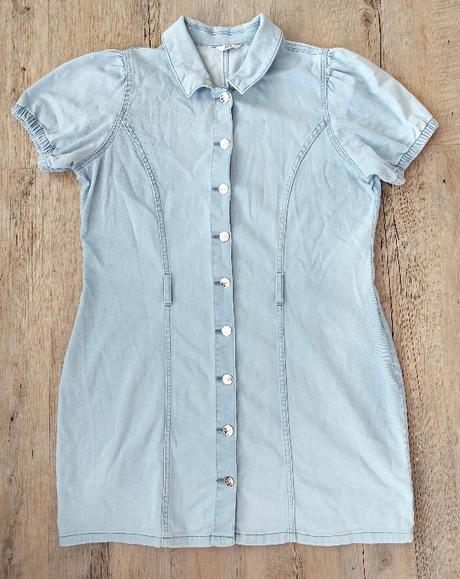 Svetlé denimové šaty, only,xl