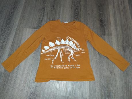 Tričko s dinosaurom, h&m,122