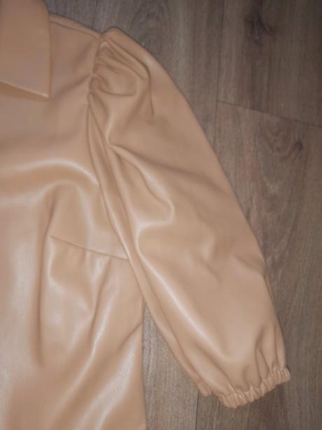 Koženkove šaty/ tunika, reserved,l