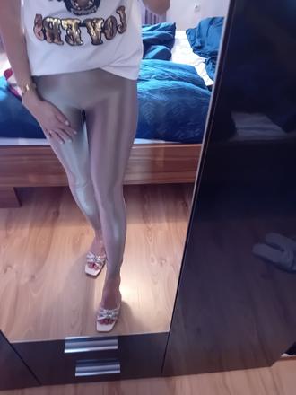 Luxusné medené leginy, calzedonia,m