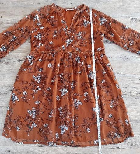 Hnedé šaty only, only,38