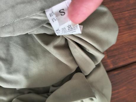 Bodycon olivovo zelené elastické mini šaty s, s