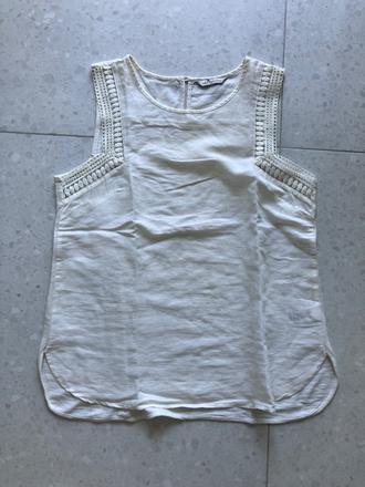 Ľanový top, marks & spencer,l