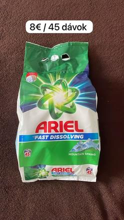 Ariel prací prášok, 