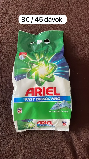 Ariel prací prášok, 