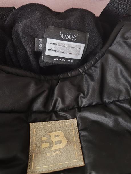 Otepľovacky zn. bubbe vel. 140/146, bubbe,140