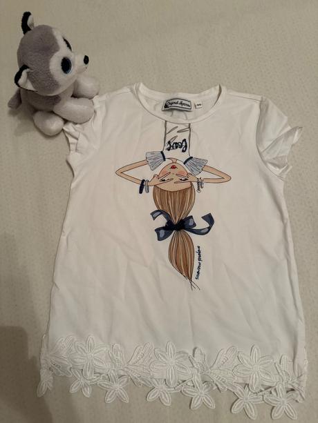 Predĺžené tričko s krátkym rukávom, original marines,110