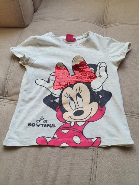 Predám tričko minnie veľ. 128, disney,128