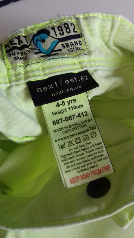 Next neon šortky, next,110