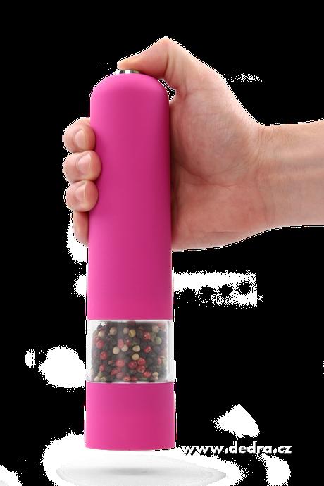 Mlynček na soľ, korenie s led osvetlením, 