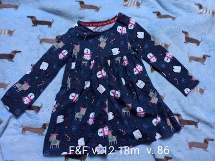 Vianočné šaty f&f, f&f,86