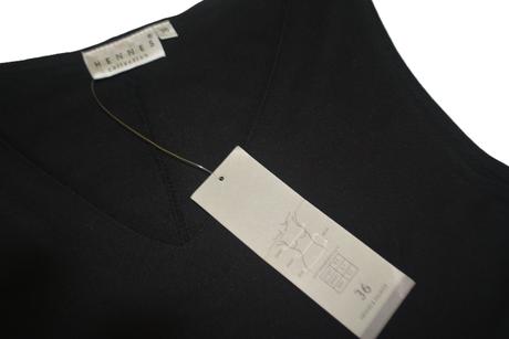 Hennes, malé čierne šaty veľ.36, h&m,36
