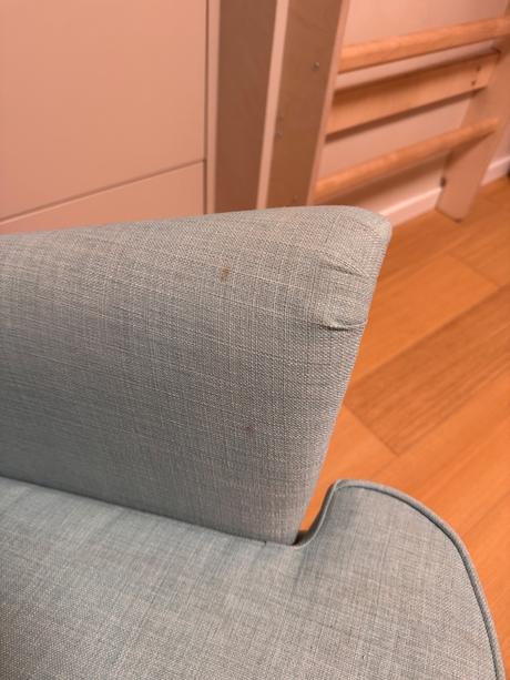 Ikea kreslo ušiak strandmond,