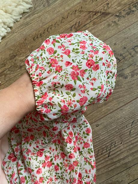 Korzetový kvetinový top, s