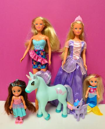 Bábiky princezná steffi, poník,