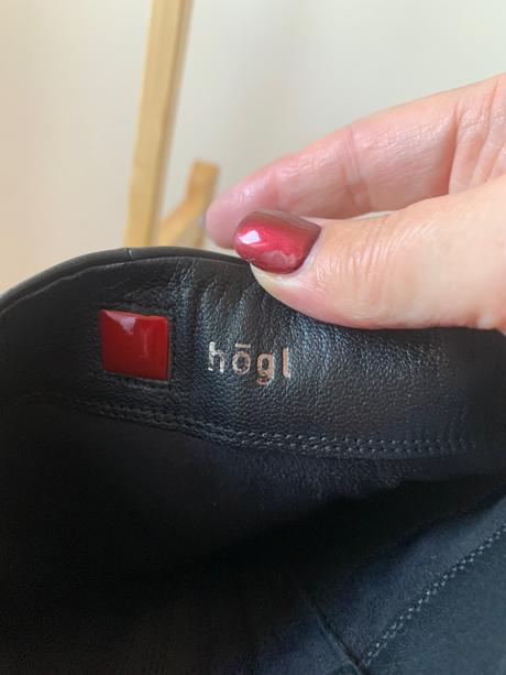 Pohodlné kožené čižmy hogl, 37