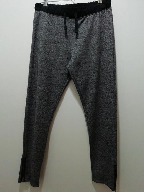 Sivo čierne tepláky, ovs,140