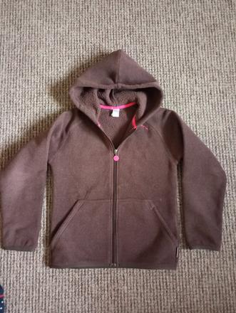 Flísová mikina, decathlon,140