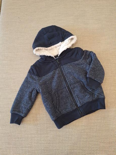 Detská zateplená mikina 86/92, lupilu,86