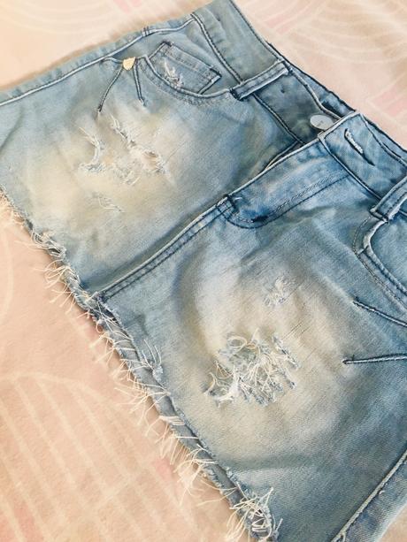 Denim sukňa, denim,xs