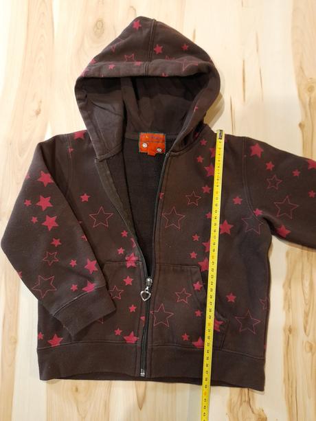 Teplá mikina s hviezdičkami, 110