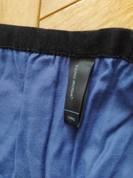 Modra nariasena suknička., vero moda,xs