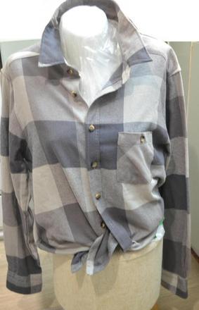 Unisex teplá flanelová košeľa m/l, m