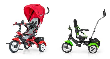 Detská trojkolka tomy otočné sedadlo,