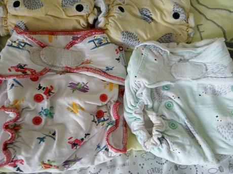 Nočné látkové plienky miramira,