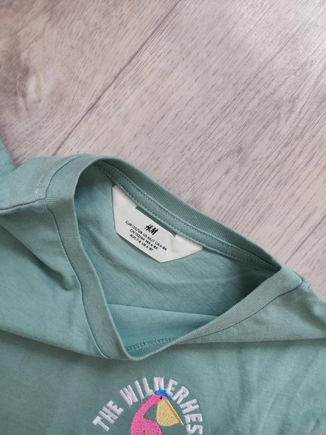 Tričká 2ks, h&m,122