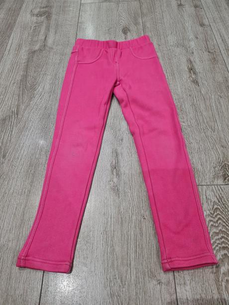 Hrubé zateplené legíny flisom, 128