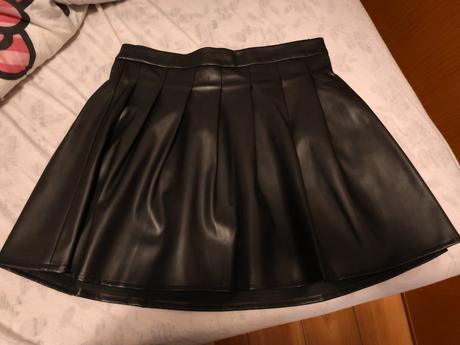 Koženková minisukňa, gate,42