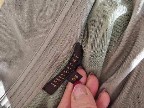 Bledohnedé zavinovacie šaty s, s